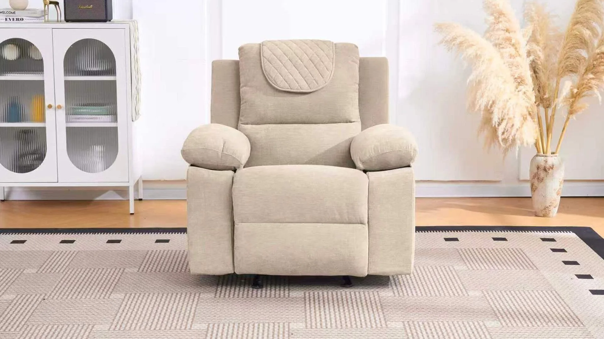 9835-ZD8302-12 SINGLE RECLINER CAMEL (ANJ) photo